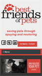 Mobile Screenshot of bestfriendsofpets.org